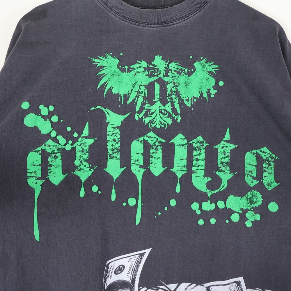 Y2K Atlanta Flea Market Shirt Graphic Black 2XL 24.5x32.5 - Picture 2 of 16
